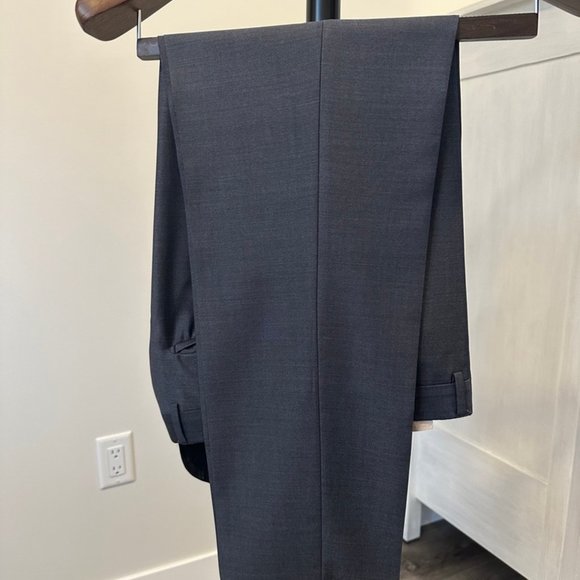 Strellson 'Ryan-Mercer' Dark 'Silvery' light blue / grey Suit (jacket & pants) - Picture 3 of 6